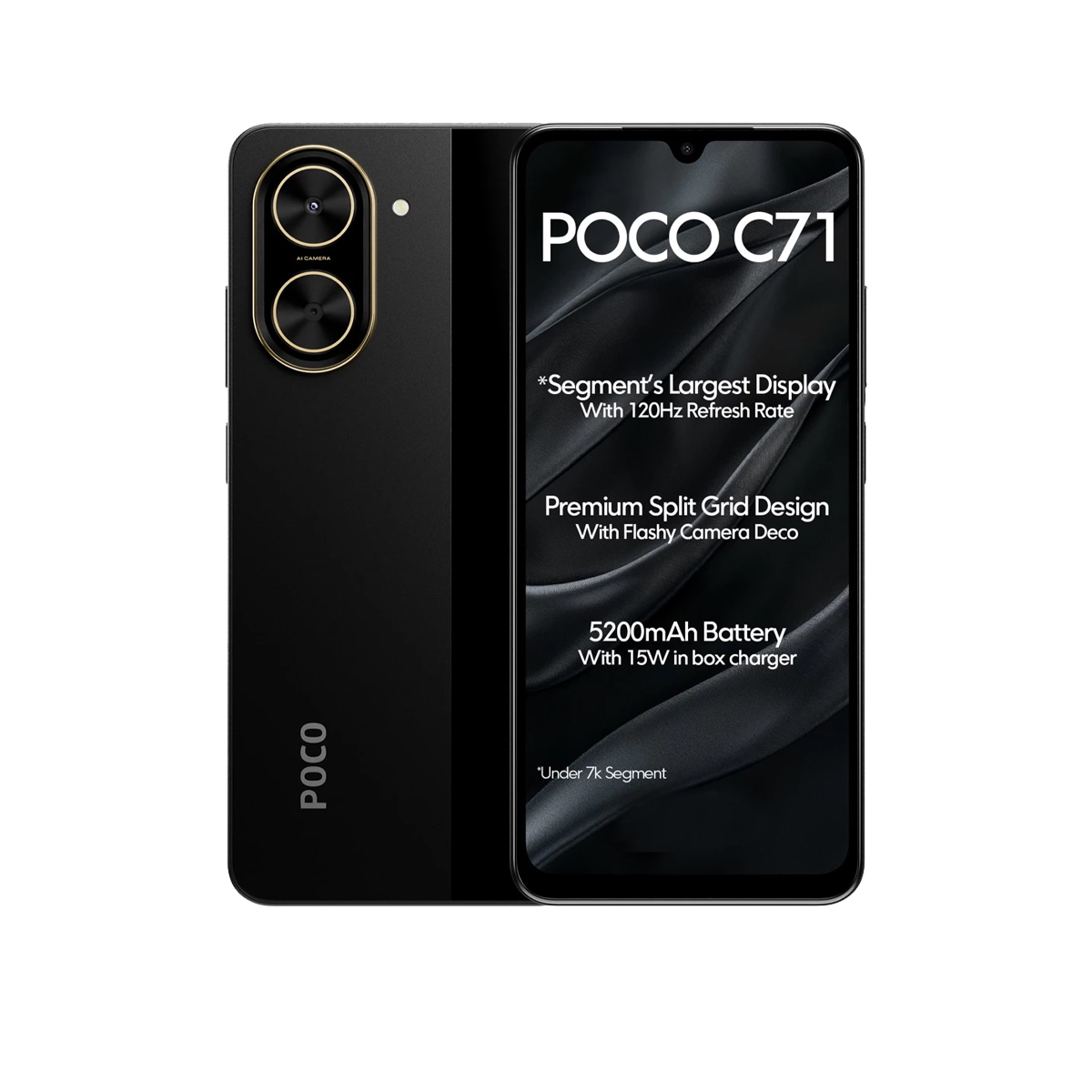 گوشی موبایل شیائومی مدل Poco C71 ظرفیت 128 گیگابایت رم 4 گیگابایت