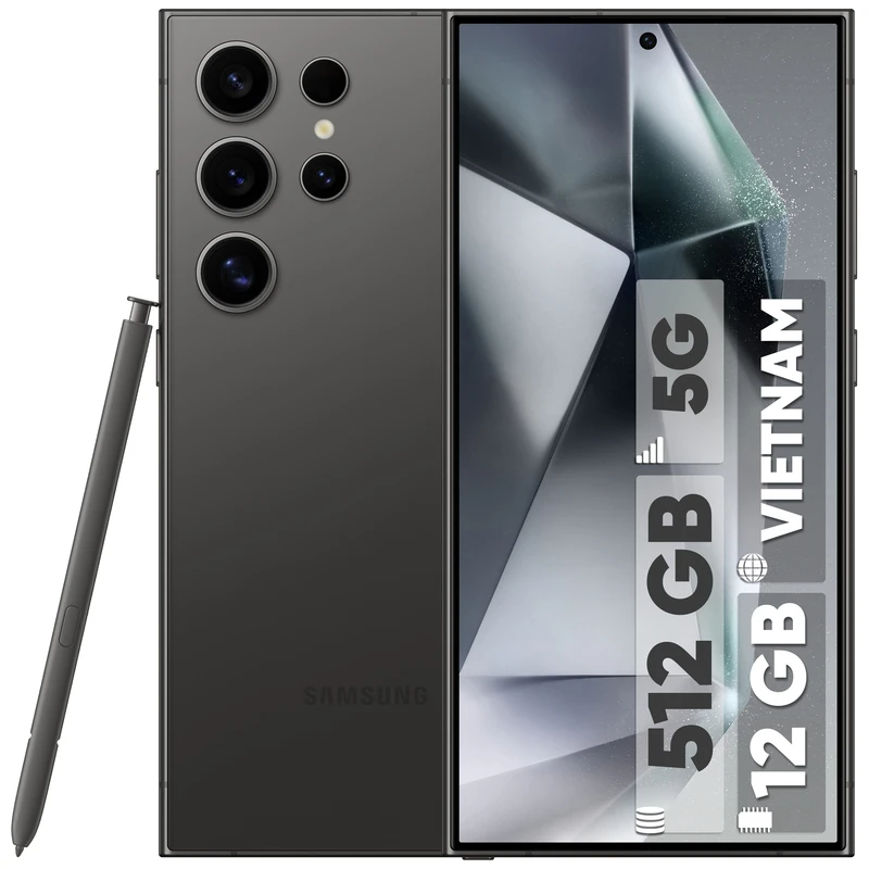 گوشی موبایل سامسونگ مدل Galaxy S24 ultra دوسیم کارت ظرفیت 256 گیگابایت رم 12 گیگابایت - پک ویتنام