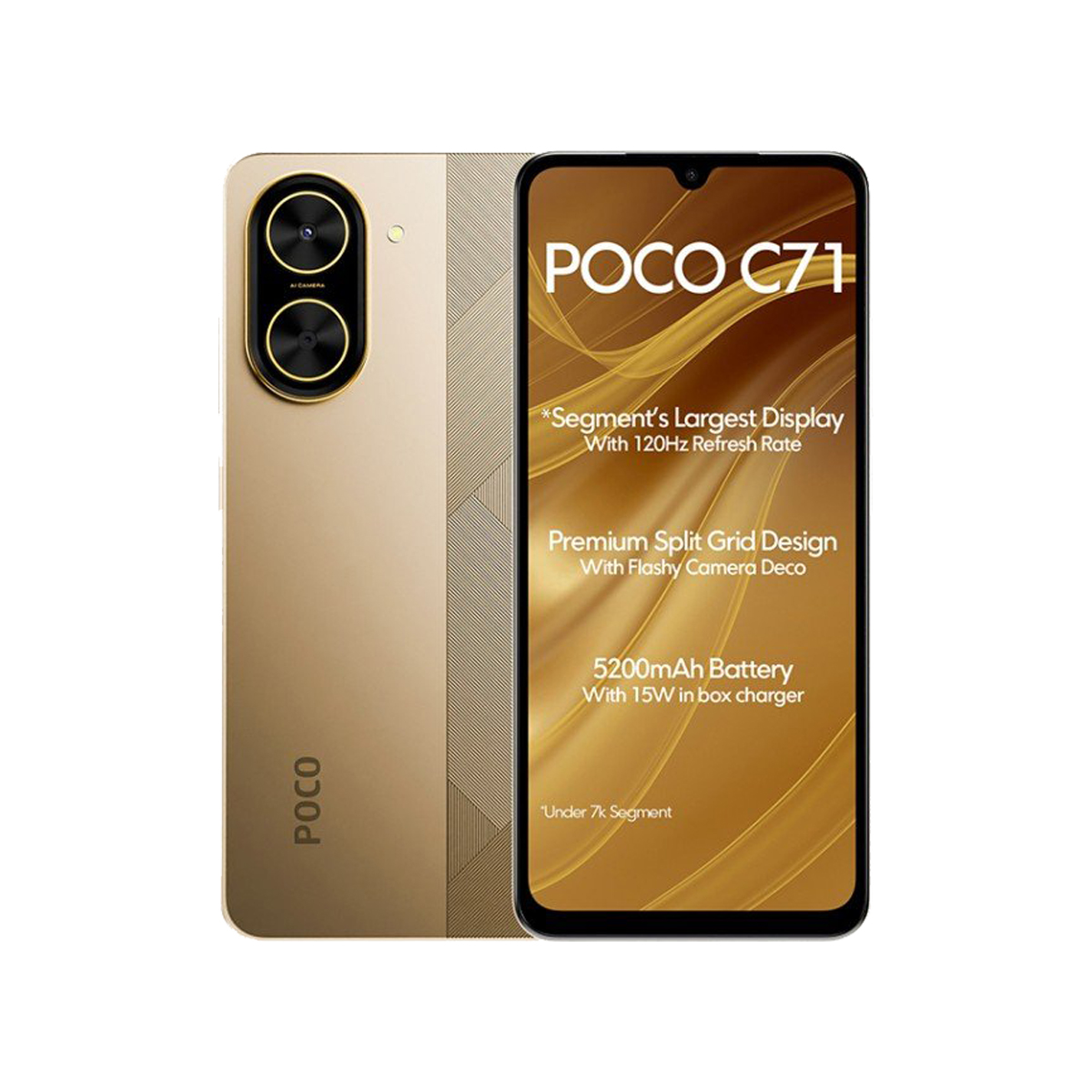 گوشی موبایل شیائومی مدل Poco C71 ظرفیت 64 گیگابایت رم 3 گیگابایت