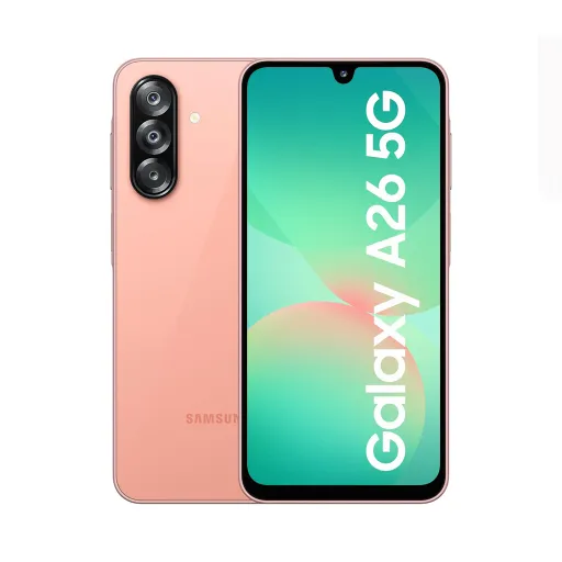گوشی موبایل سامسونگ مدل Galaxy A26 دوسیم کارت ظرفیت 128 گیگابایت رم 6 گیگابایت - پک ویتنام