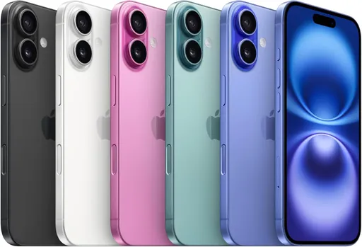 گوشی موبایل اپل مدل iPhone 16 CH دوسیم کارت ظرفیت 256 گیگابایت رم 8  گیگابایت
